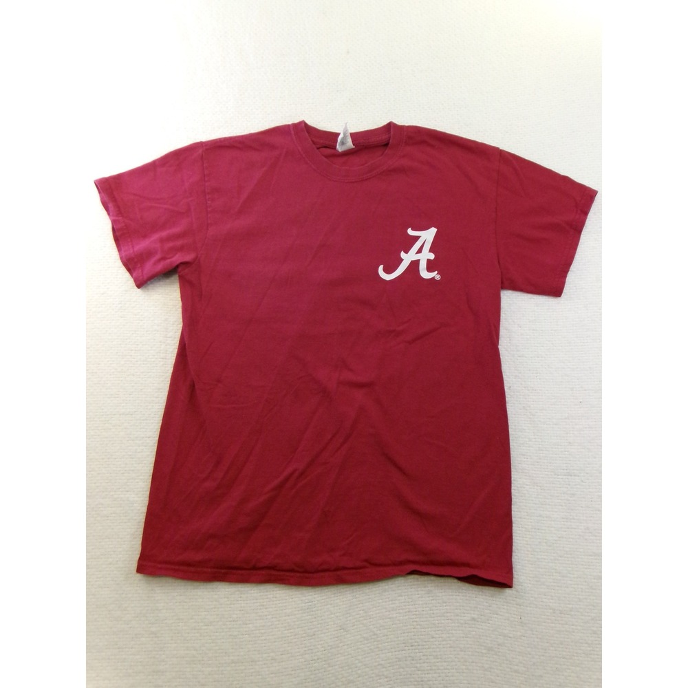 Gildan University of Alabama Roll Tide Roll Elephant T-Shirt Crimson Red Medium